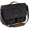 Water Resistant Waxed Canvas Laptop Bag